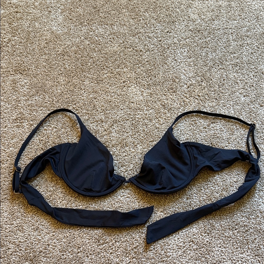 O’Neil Black Bikini Top